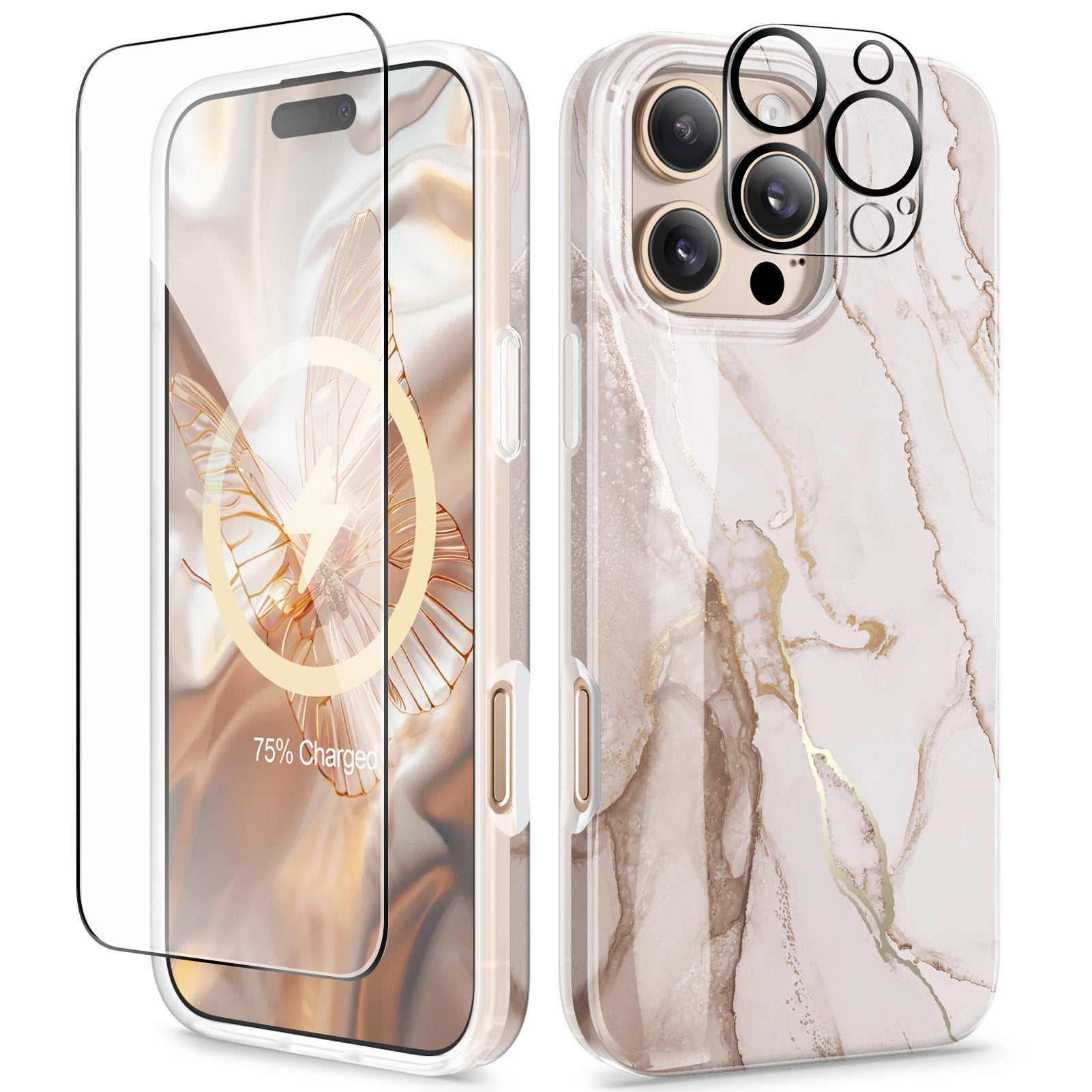 iPhone 16 Pro Magsafe Marble